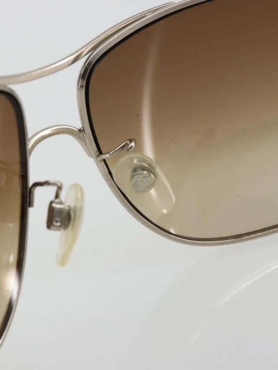 CHANEL Sunglasses plastic Brown CC Auth BA13437M main image 15